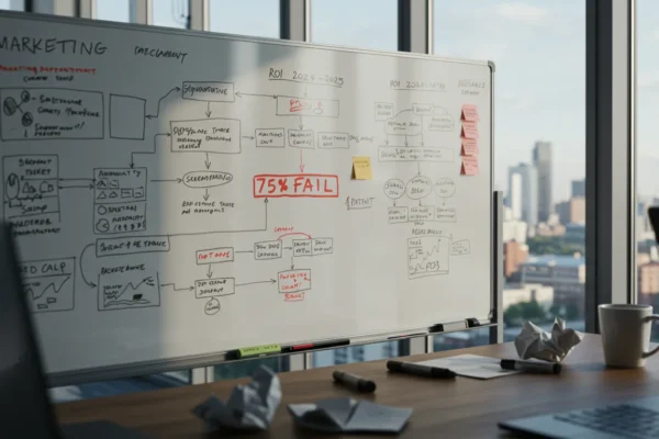 75% Fail Marketing ROI: Fix 2026 Strategy Now