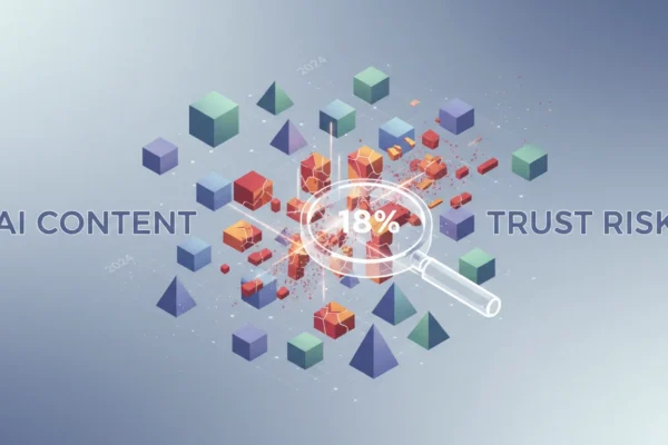 AI Content: 18% Trust Risk for Brands in 2024