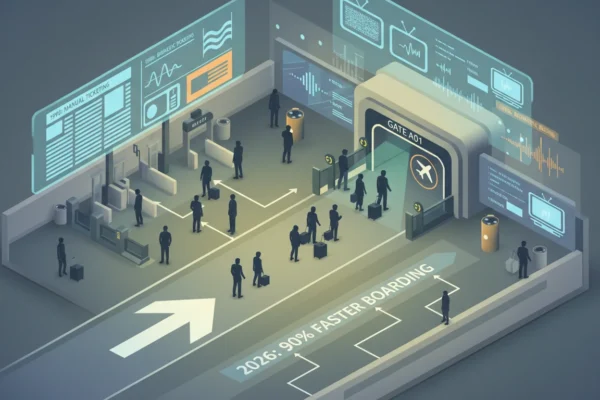 Airport Design: 90% Faster Boarding by 2026