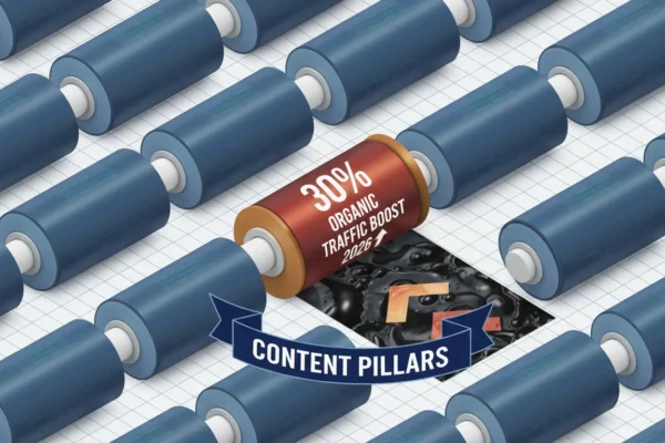 Content Pillars: 30% Organic Traffic Boost in 2026
