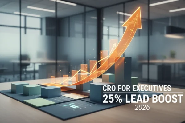 CRO for Executives: 25% Lead Boost in 2026