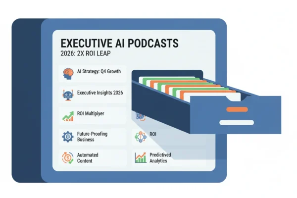 Executive AI Podcasting: 2026’s 2x ROI Leap