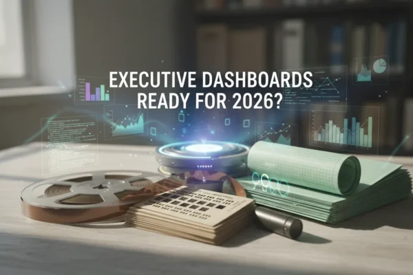 Executive Dashboards: Are Yours Ready for 2026?