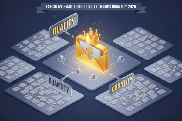 Executive Email Lists: Quality Trumps Quantity 2026