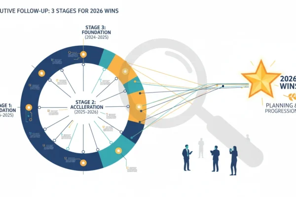 Executive Follow-Up: 3 Stages for 2026 Wins