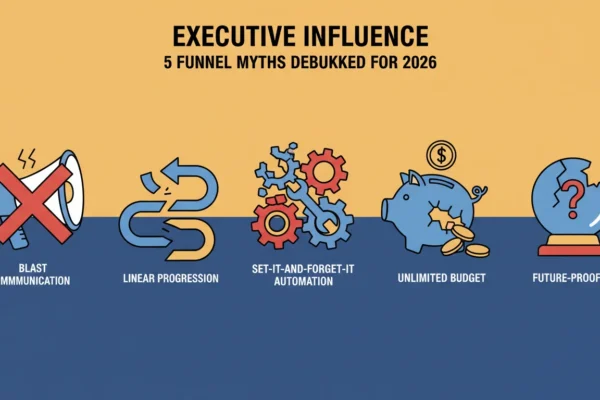 Executive Influence: 5 Funnel Myths Debunked for 2026