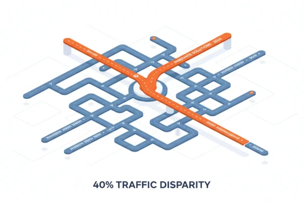 Innovate Solutions: 40% Traffic Disparity in 2026