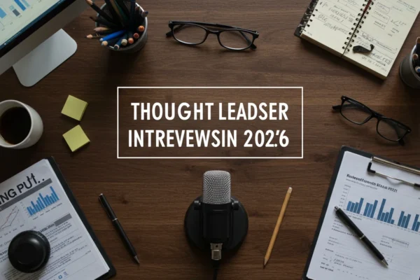 Marketing: Landing Thought Leader Interviews in 2026
