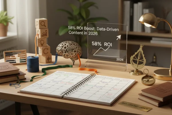 58% ROI Boost: Data-Driven Content in 2026