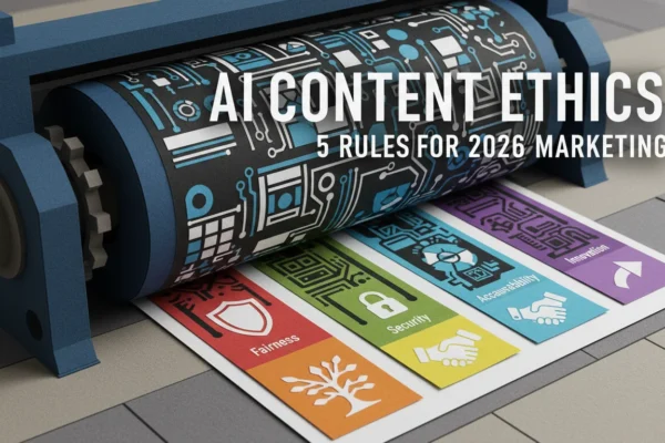 AI Content Ethics: 5 Rules for 2026 Marketing