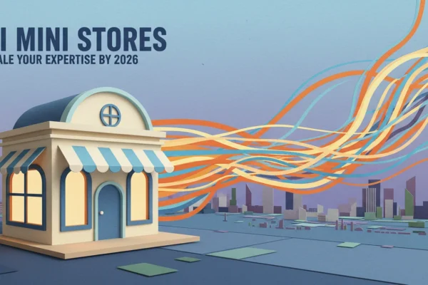 AI Mini Stores: Scale Your Expertise by 2026