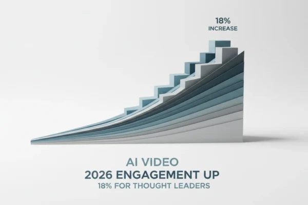 AI Video: 2026 Engagement Up 18% for Thought Leaders