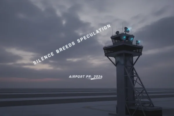 Airport PR: Silence Breeds Speculation in 2026