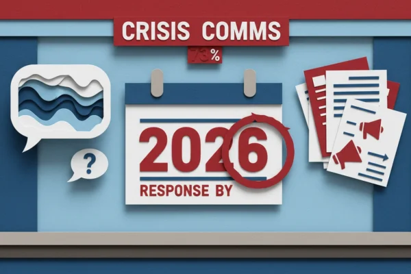 Crisis Comms: 73% Expect Response by 2026