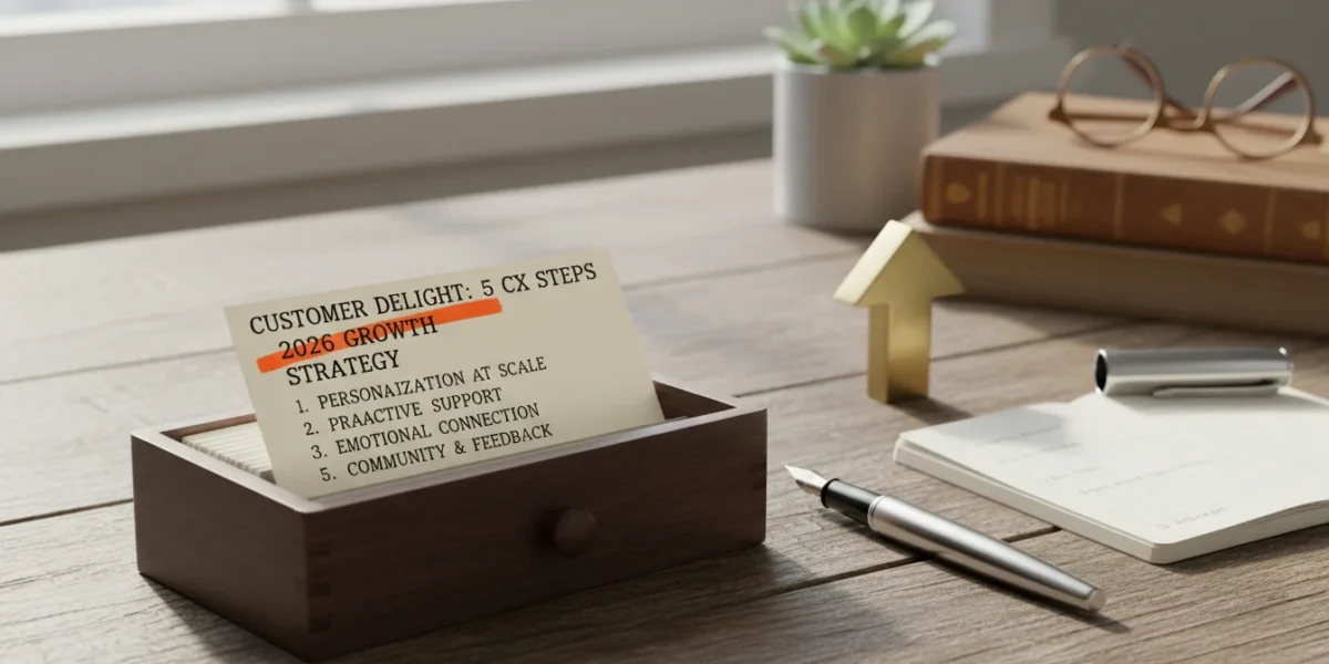 Customer Delight: 5 CX Steps for 2026 Growth