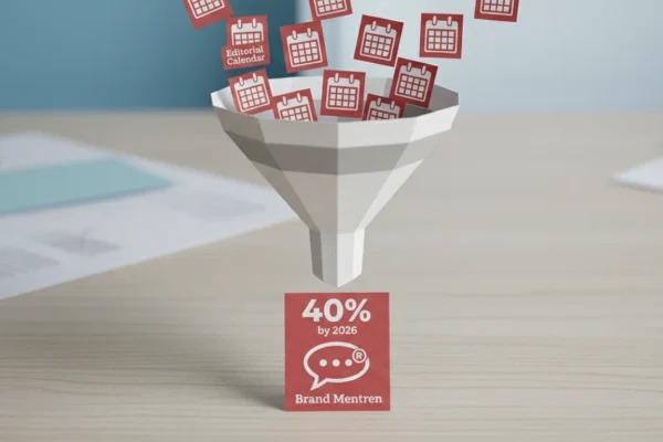 Editorial Calendar: 40% Brand Mentions by 2026