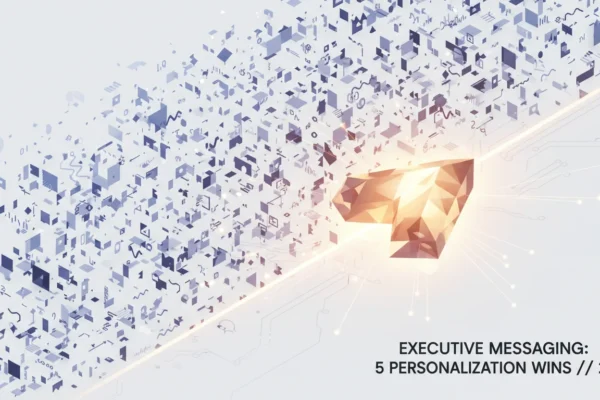 Executive Messaging: 5 Personalization Wins for 2026