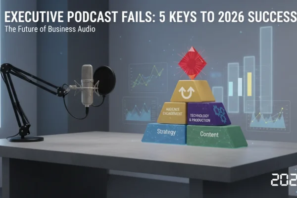Executive Podcast Fails: 5 Keys to 2026 Success