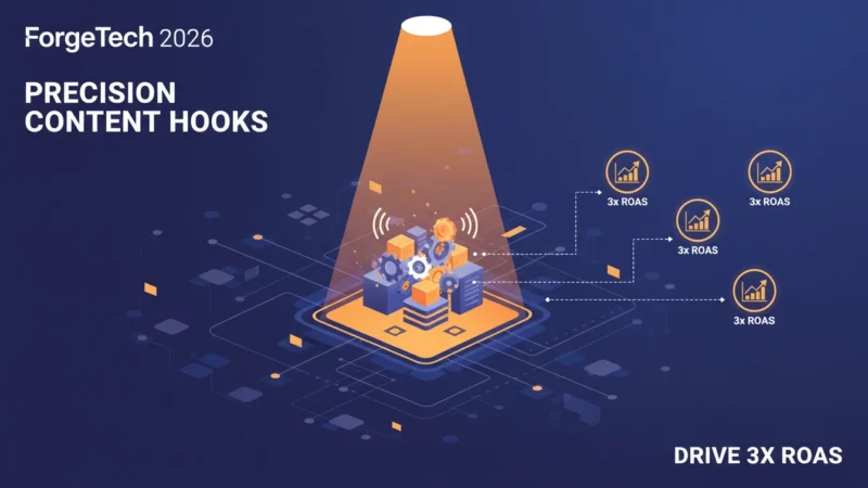 ForgeTech 2026: Precision Content Hooks Drive 3x ROAS