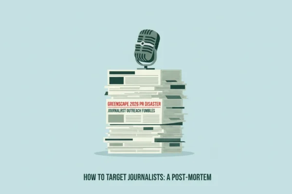 GreenScape’s 2026 PR Fail: How to Target Journalists