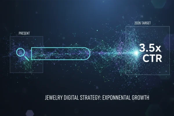 Jewelry Digital Strategy: 3.5x CTR by 2026