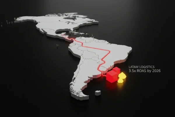 Latin America Logistics: $180K Drives 3.5x ROAS in 2026