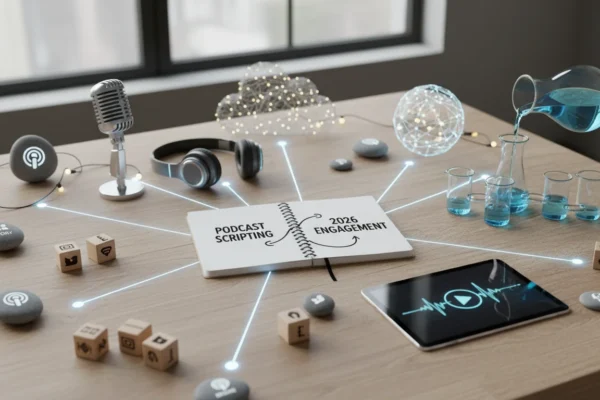 Podcast Scripting: 5 Keys to 2026 Engagement