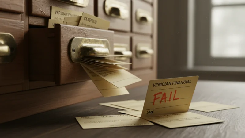 Veridian Financial: CX Metrics Fail in 2026