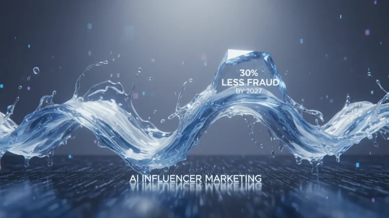 AI Influencer Marketing: 30% Less Fraud by 2027