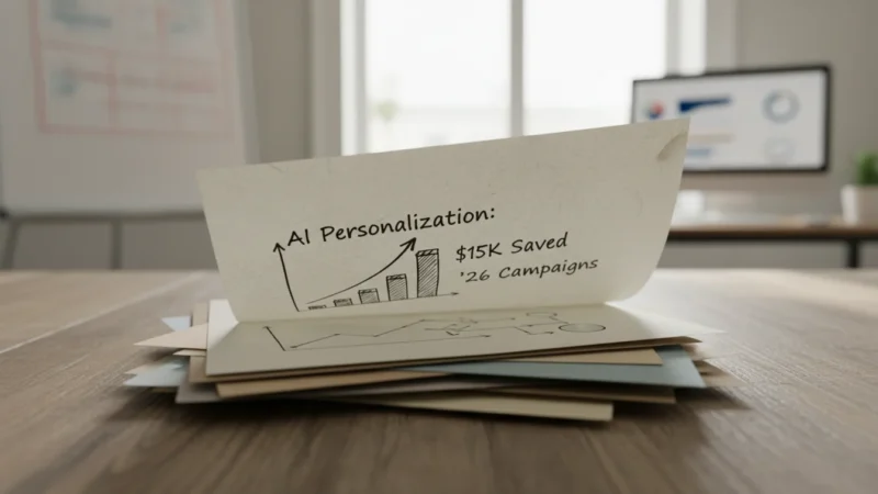 AI Personalization: $15K Saved in 2026 Campaigns