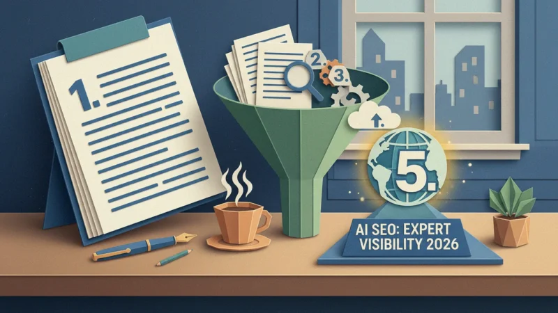 AI SEO: 5 Steps to Expert Visibility in 2026
