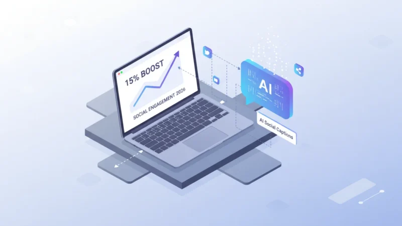 AI Social Captions: 15% Engagement Boost in 2026