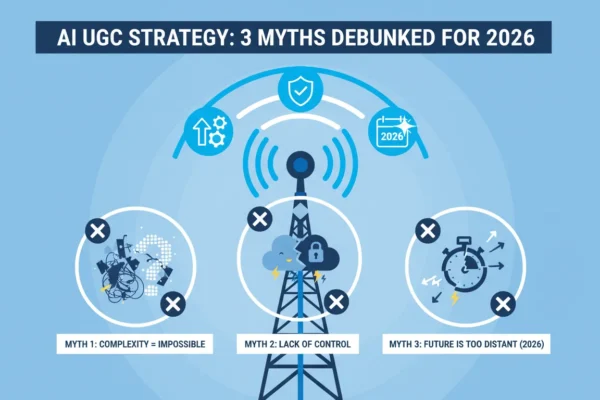 AI UGC Strategy: 3 Myths Debunked for 2026