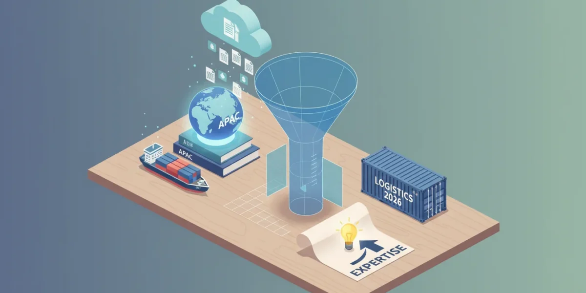 APAC Logistics: 2026 Content Strategy for Expertise