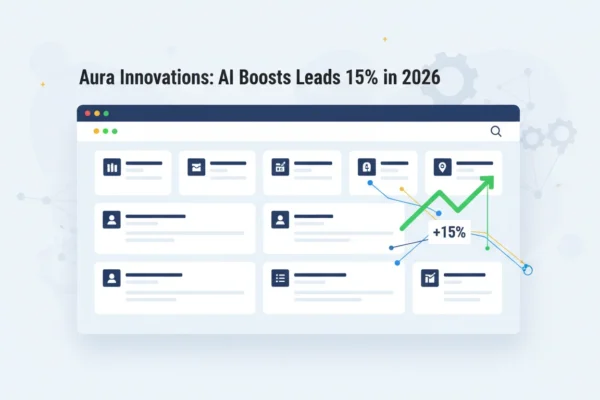 Aura Innovations: AI Boosts Leads 15% in 2026