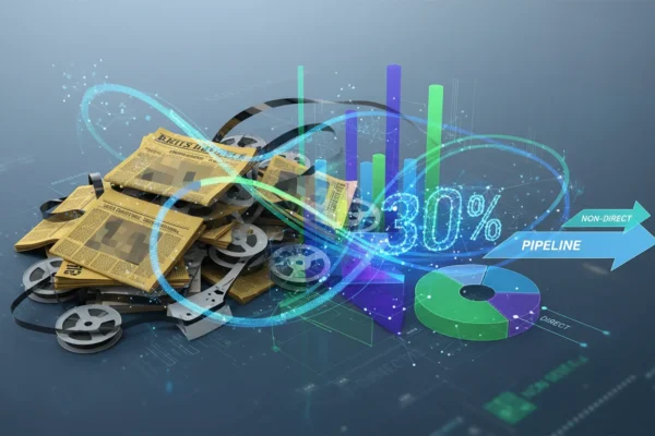 B2B Influence Data: 30% Pipeline from Non-Direct