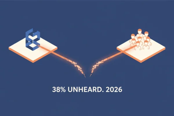 Brand Empathy Gap: 38% Feel Unheard in 2026