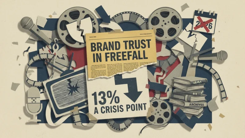 Brand Trust in 2026: Why 13% Is a Crisis