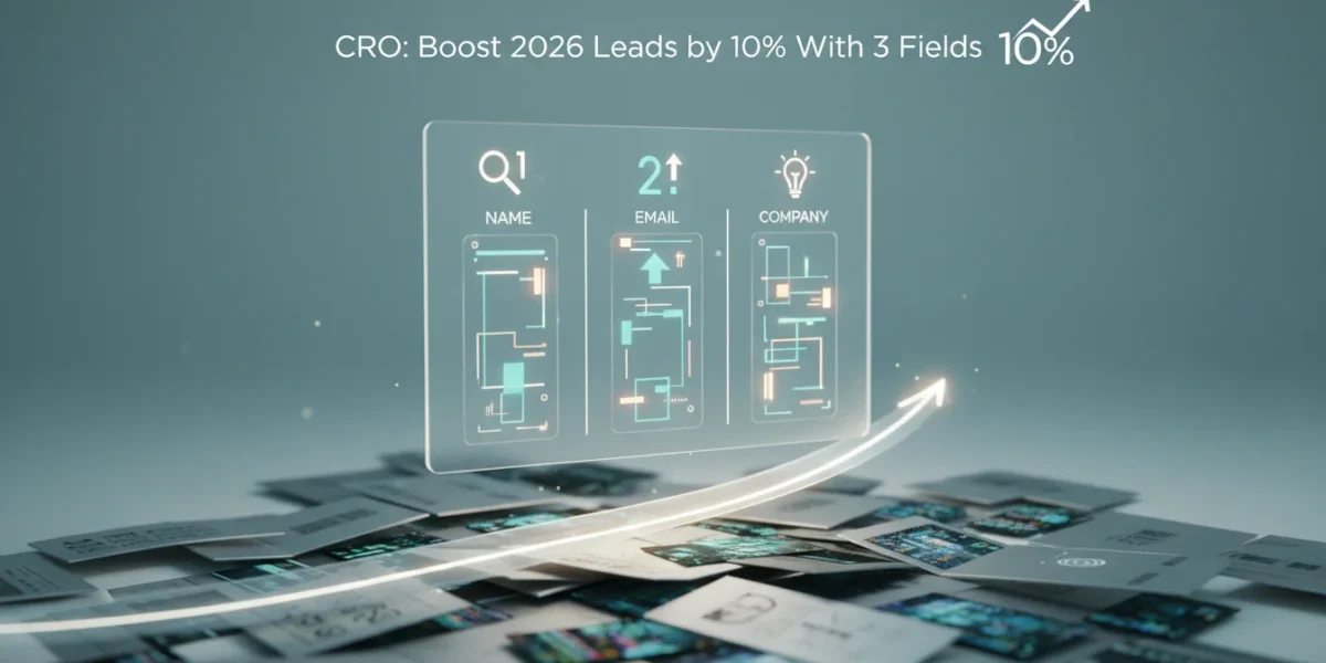 CRO: Boost 2026 Leads by 10% With 3 Fields
