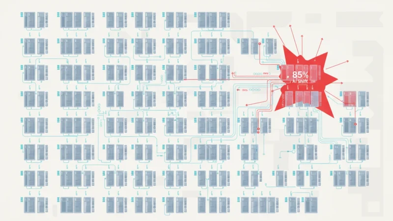 Data Center Branding: 85% AI Shift for 2026