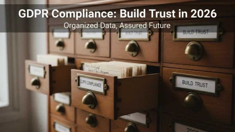 GDPR Compliance: Build Trust in 2026