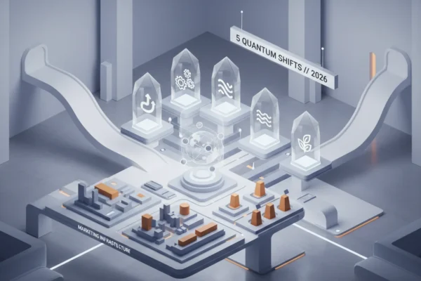 Marketing Infrastructure: 5 Quantum Shifts for 2026