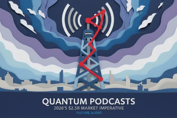 Quantum Podcasts: 2026’s $2.5B Market Imperative