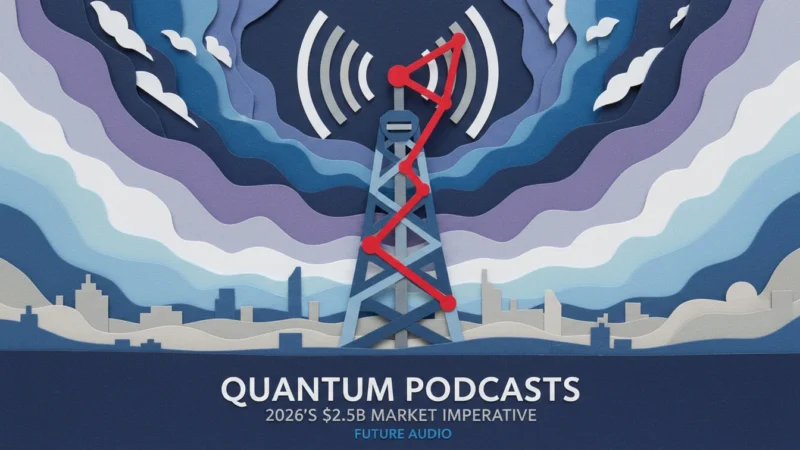 Quantum Podcasts: 2026’s $2.5B Market Imperative