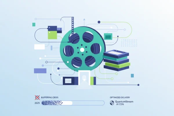 QuantumStream’s AI CDN Fixes 2025 Buffering Crisis
