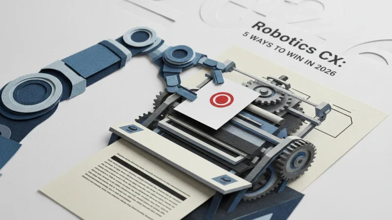 Robotics CX: 5 Ways to Win in 2026