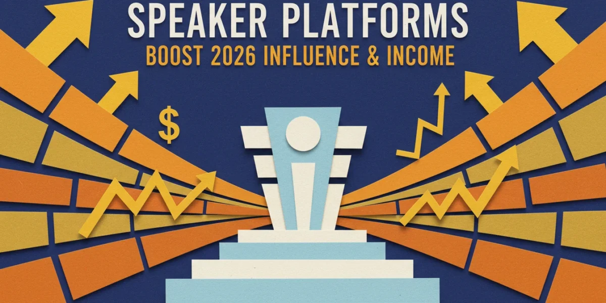 Speaker Platforms: Boost 2026 Influence & Income