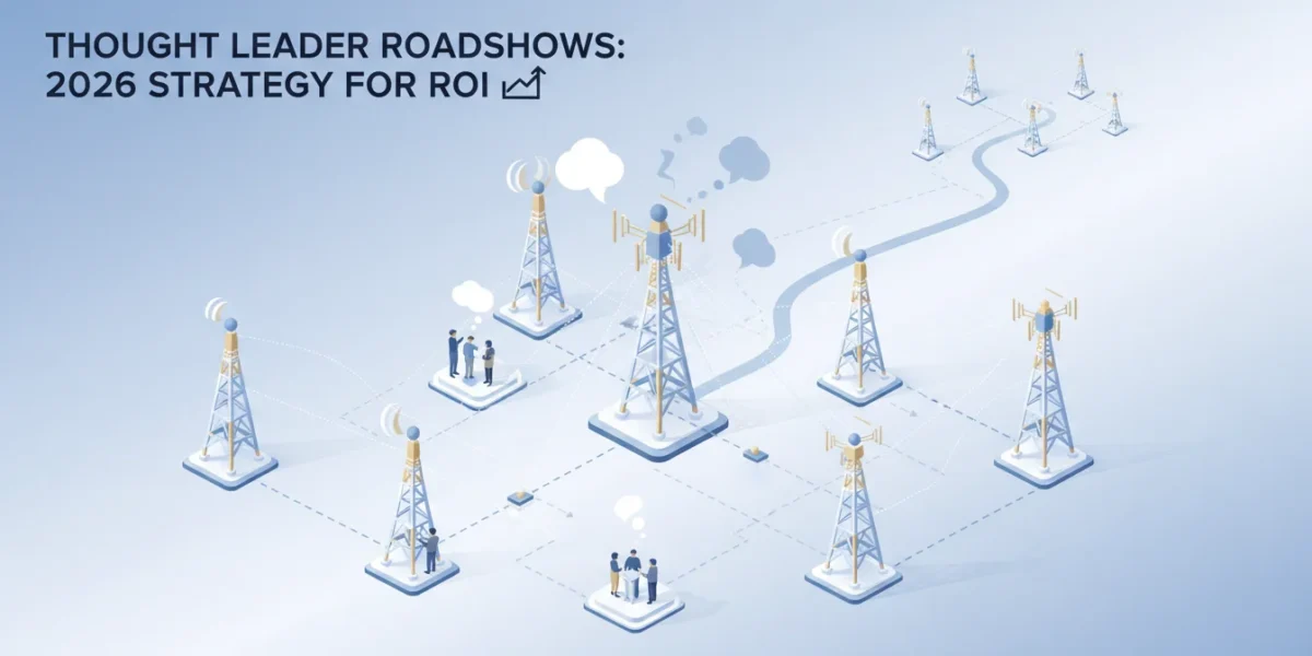 Thought Leader Roadshows: 2026 Strategy for ROI