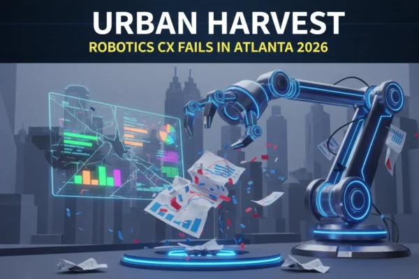 Urban Harvest: Robotics CX Fails in Atlanta 2026
